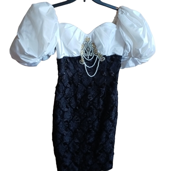 VINTAGE Dave & Johnny by Joseph Lara Evening/Prom Dress - Picture 3 of 11